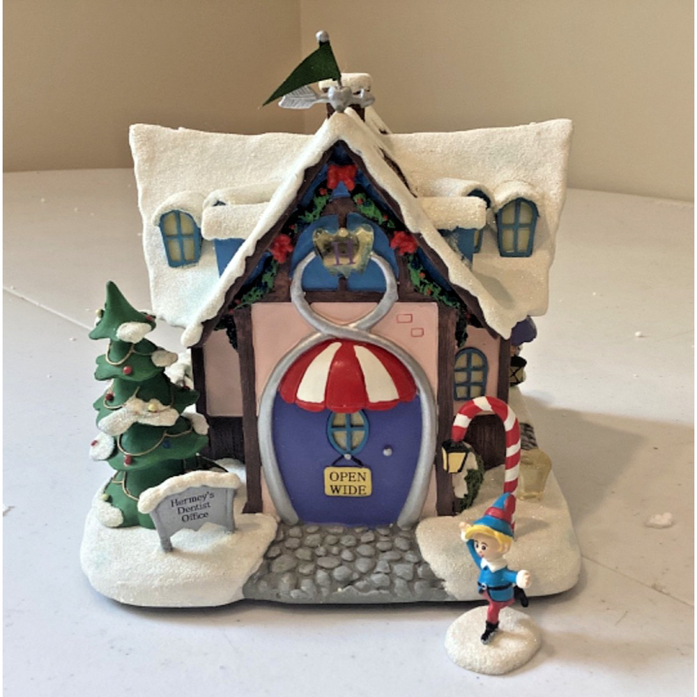 Rudolphs Christmas Town Hermeys Dentist Office-Hawthorne Villages